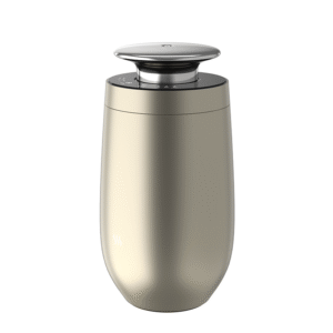 CarProⅢ Scent Diffuser - Car Aroma Diffuser with 2000mAh Battery 100m³ Coverage DC5V Input Touch Control Auto Start Waterless Nebulizer Diffuser for Car